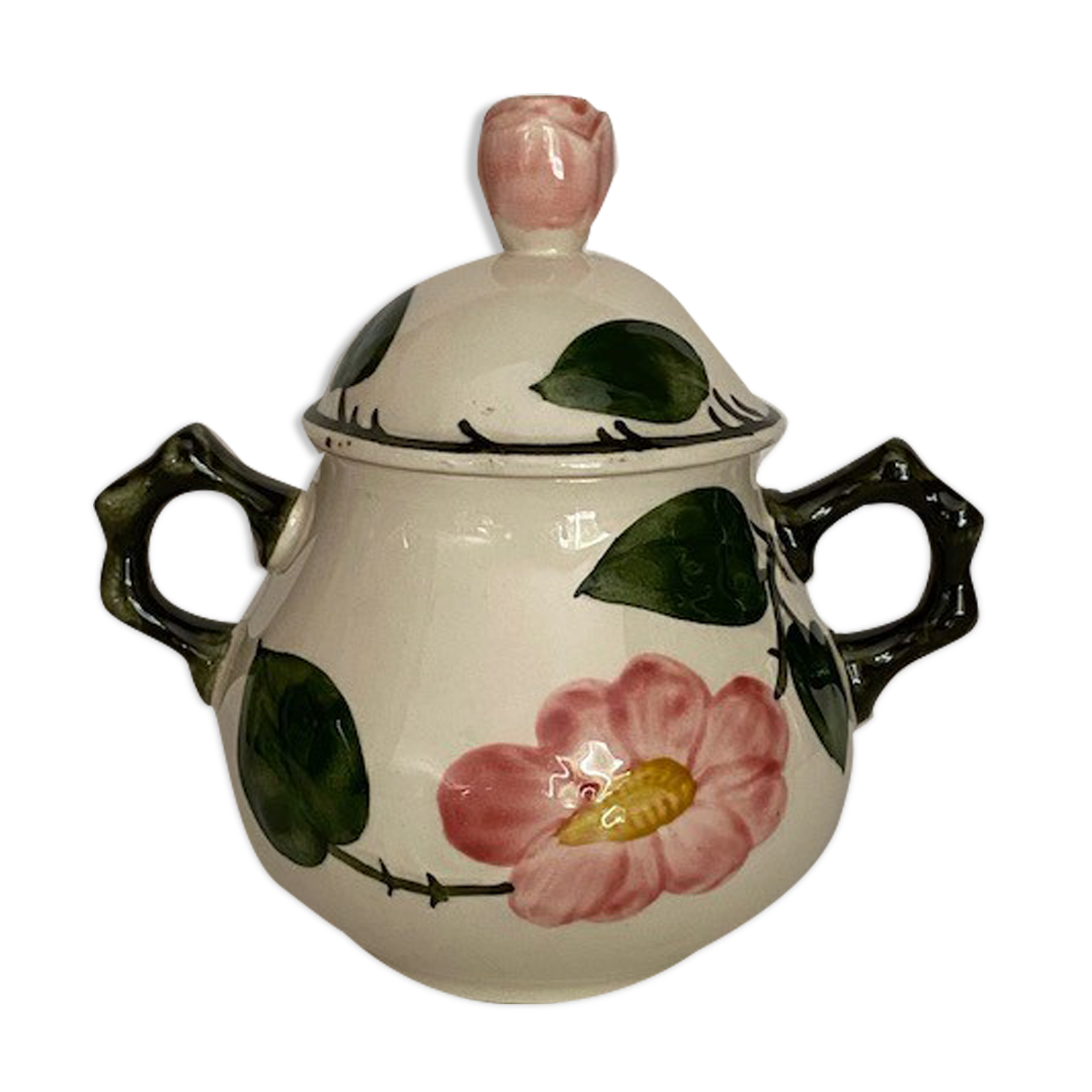 Sucrier Villeroy & Boch with lid and handles