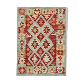Tapis plat tissé kilim 90x119cm