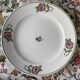 6 flat earthenware plates, L'Amandinoise