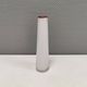 Slim mouth-blown vase from Danish holmegaard glassworks, estimated 1980s.