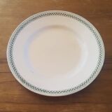 Plate in iron earth saint amand model 4015