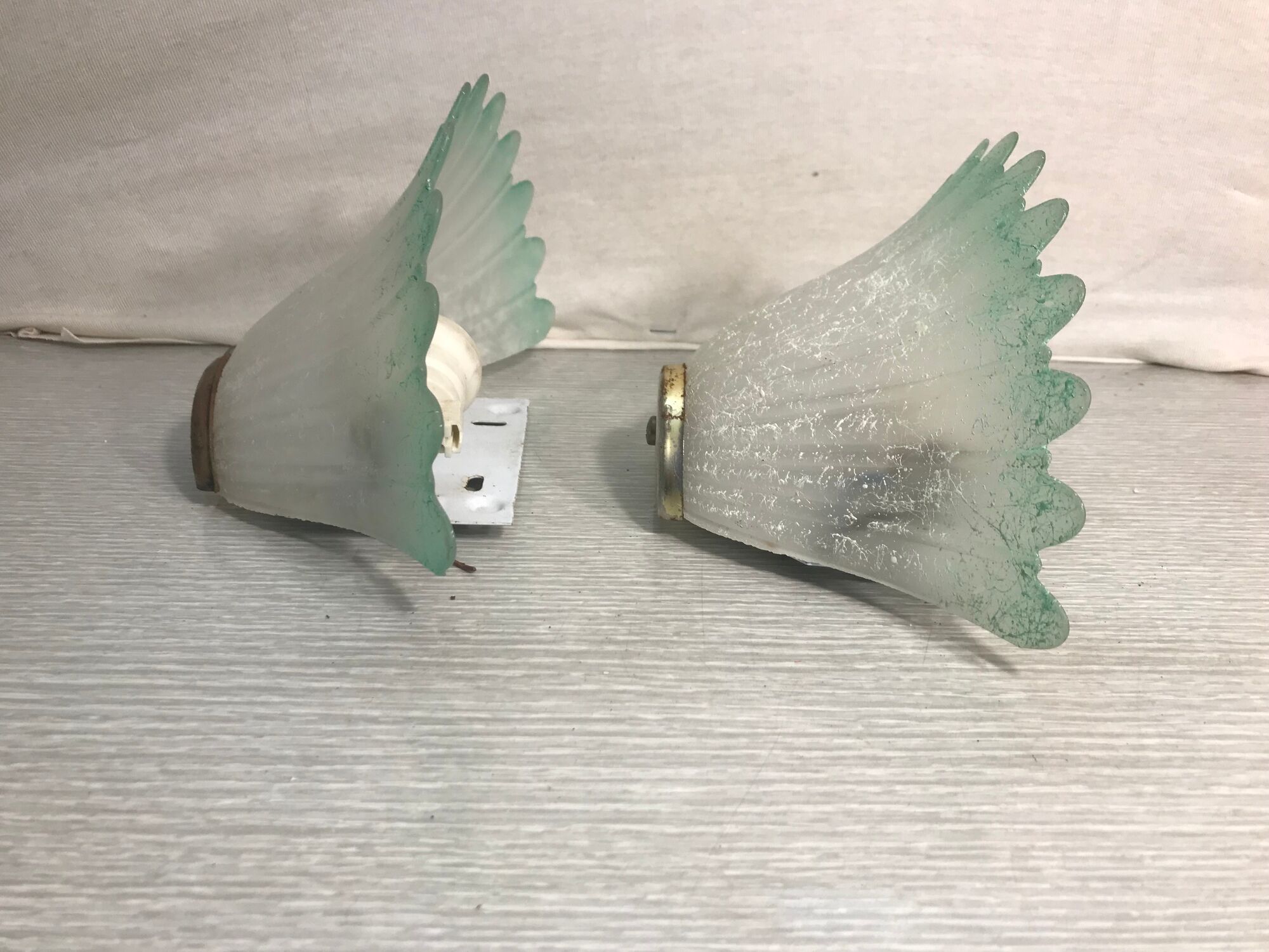 Pair of wall lights