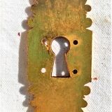 Brass lock entrance