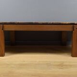 Coffee table signed R. Capron, Les Herbiers Collection, Vallauris – 1960