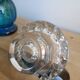 Luminarc molded glass candle holder