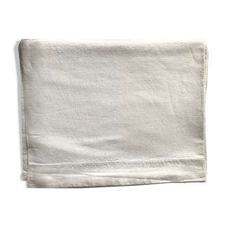 Drap ancien métis et lin