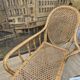 Old rattan daybed