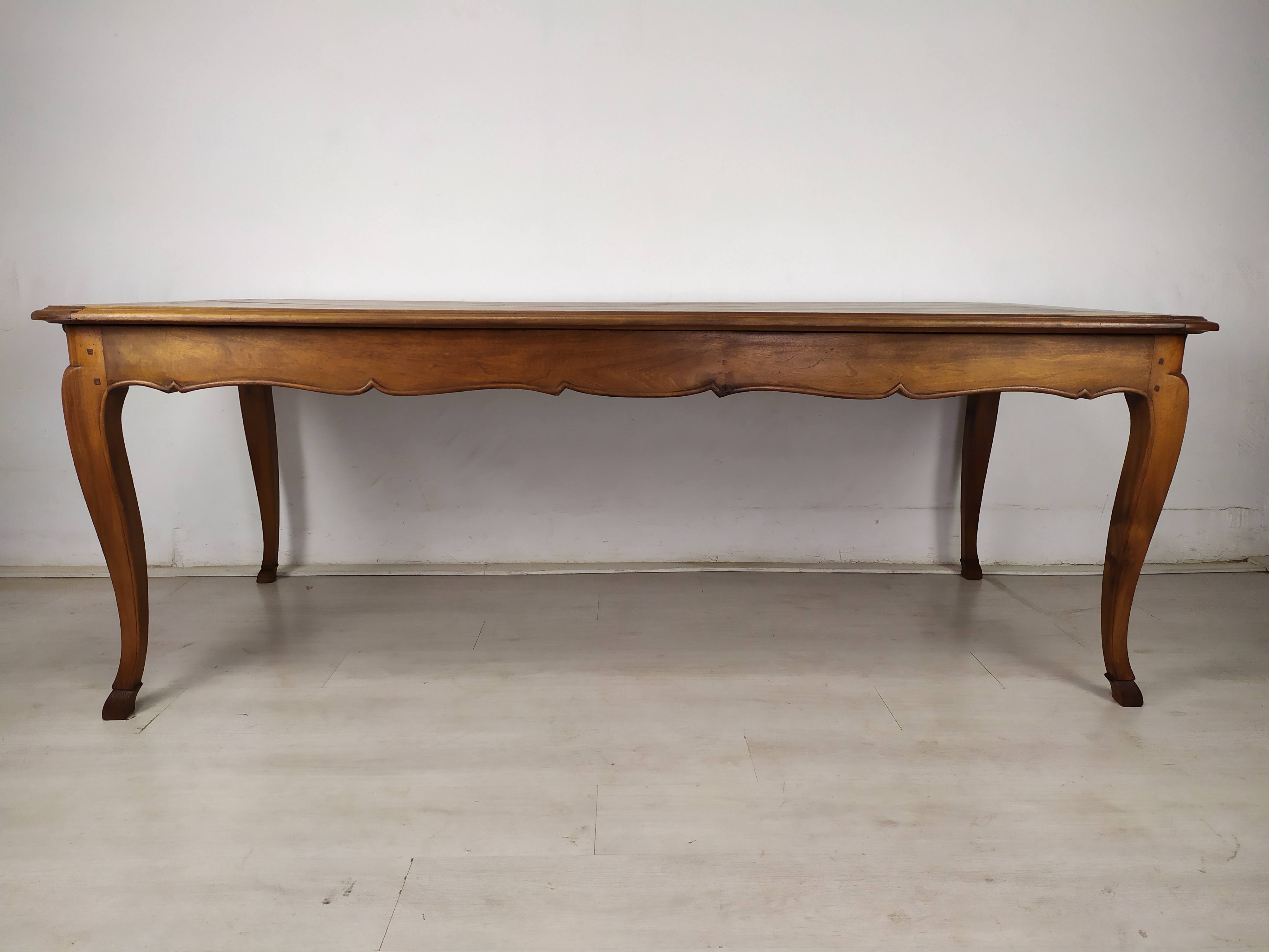 Louis XV walnut table