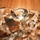 Snail-shaped pocket bowl / Fossil Jolanda Prinsen Walther Glass
