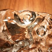 Snail-shaped pocket bowl / Fossil Jolanda Prinsen Walther Glass