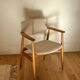 Vintage Scandinavian oak armchair "Holm" - 1960s