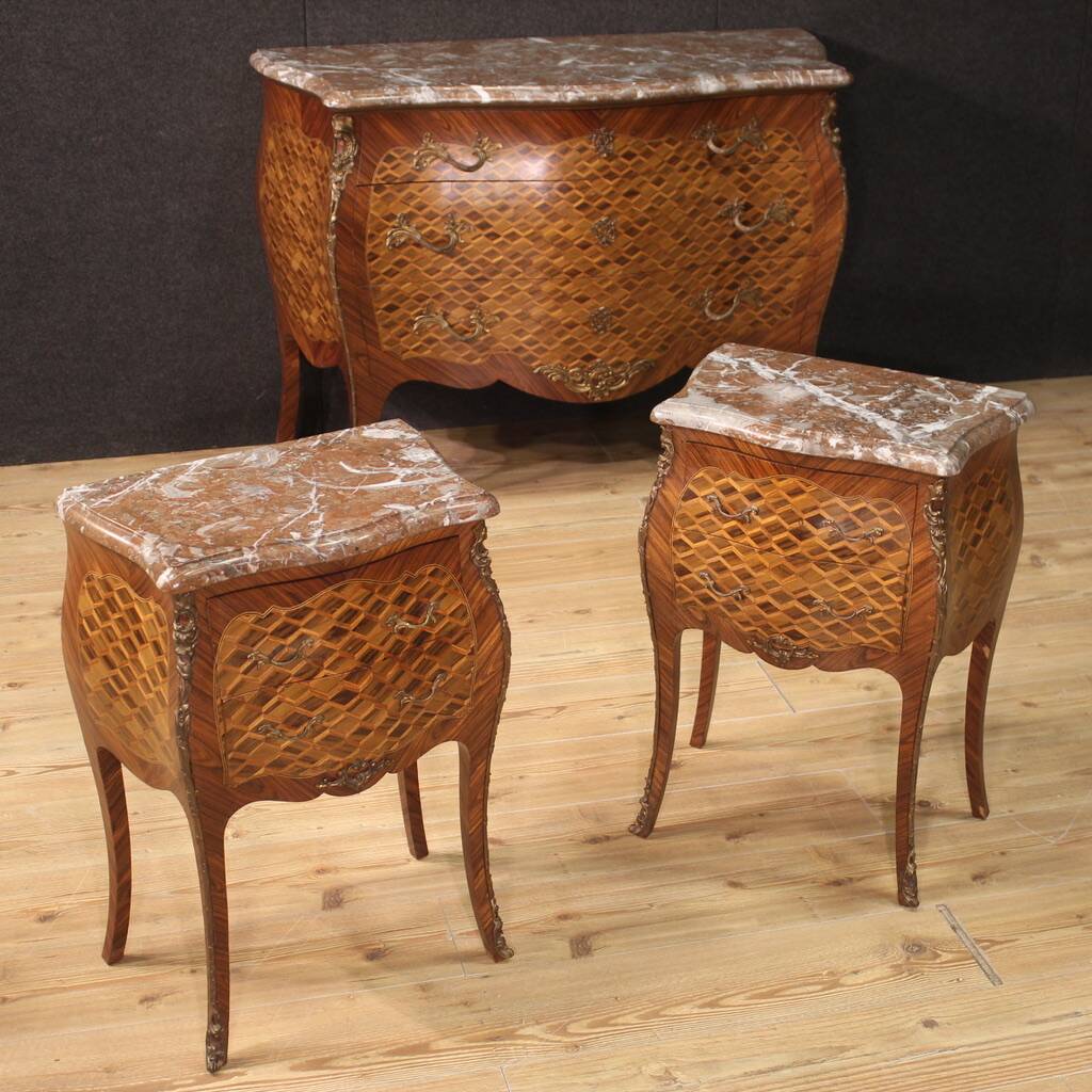 Commode de style Louis XV français du 20e siècle