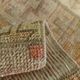 Cream Beige Turkish Vintage Runner Rug, 80x224Cm