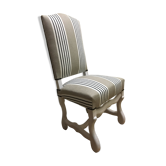 Chaise de style Louis XIII dite "Os de mouton"