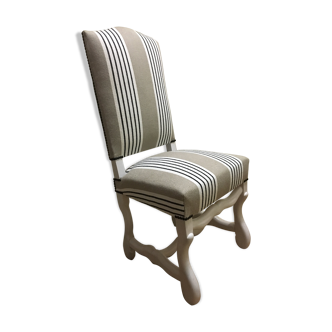 Chaise de style Louis XIII dite "Os de mouton"
