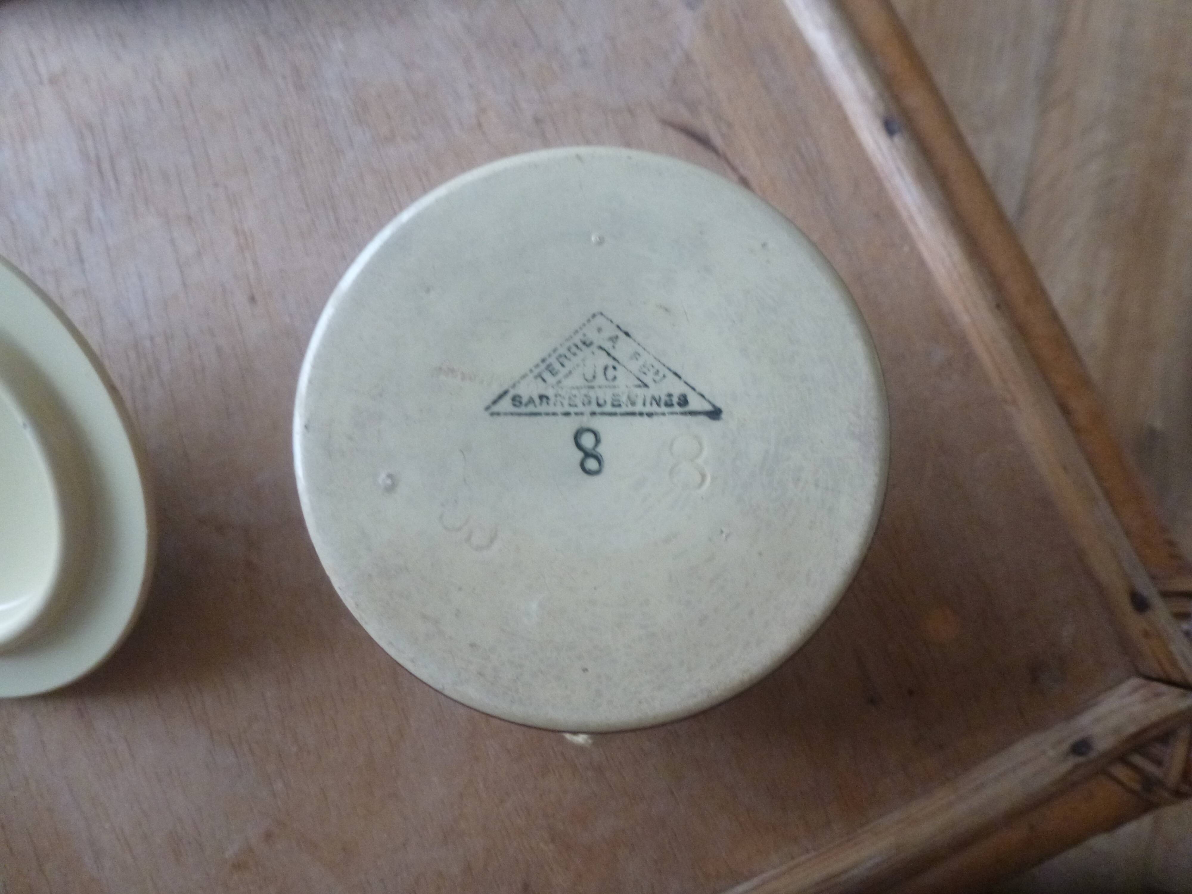 Pot Terre à feu Sarreguemines