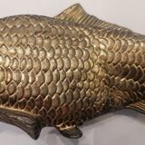 Porte lettre poisson en fer
