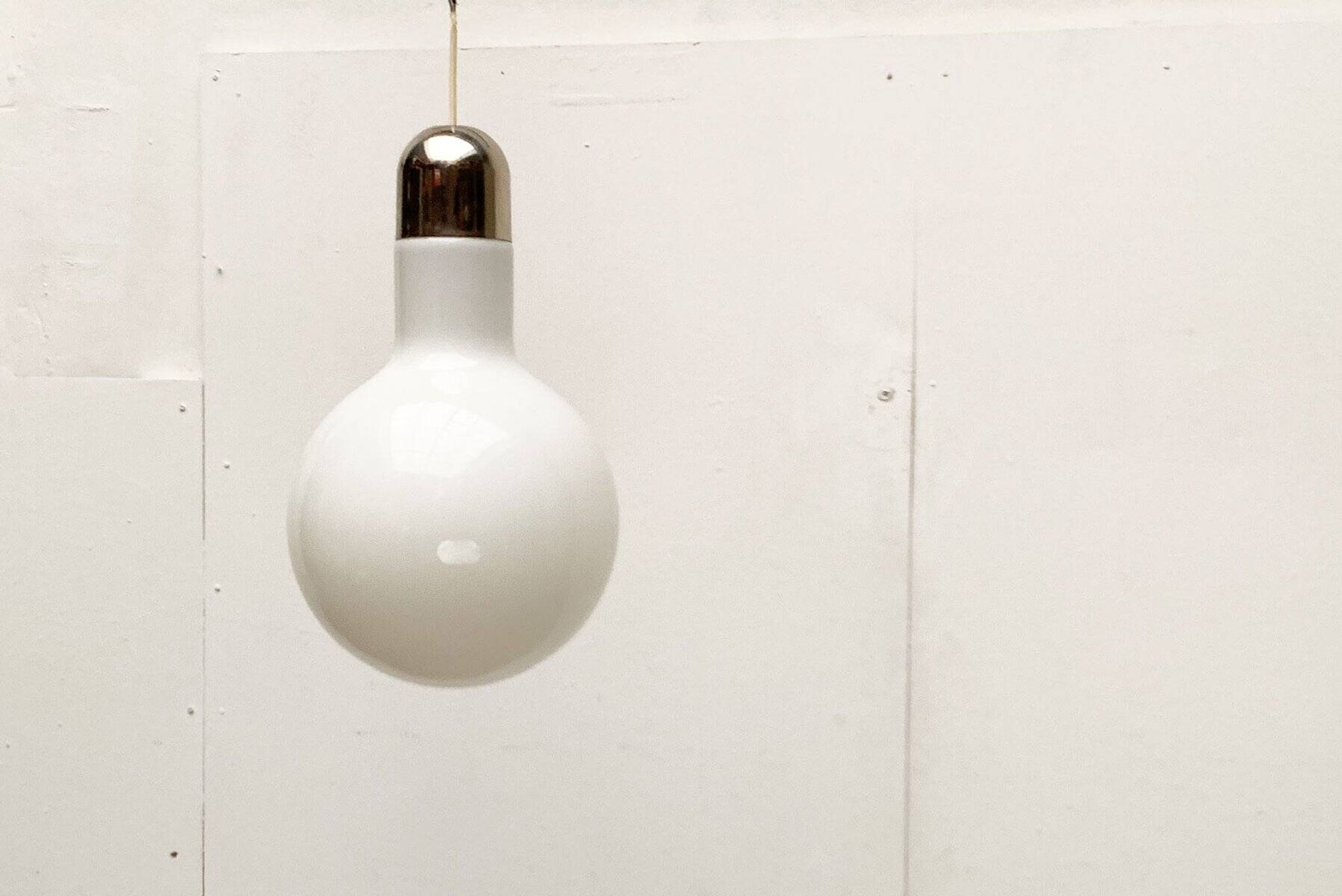 Swiss Minimalist Space Age Pendant Lamp by Temde, 1960s