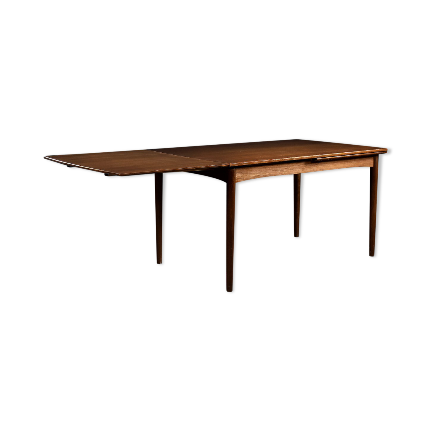 Vintage Mid-Century Danish Modern Teak Extendable Dining Table from BL-Møbler, 1960s