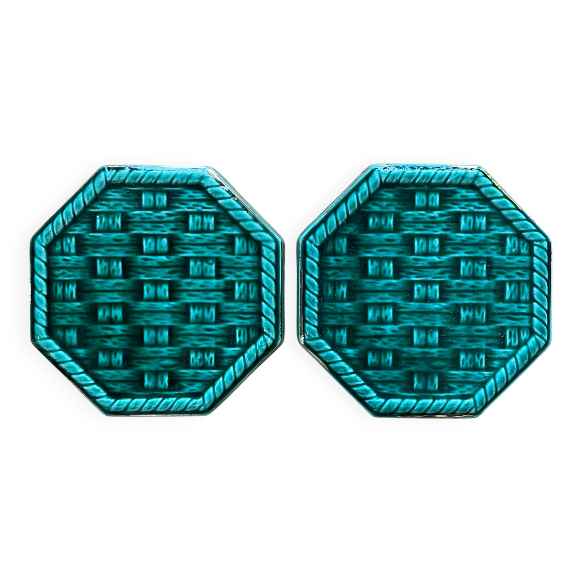 2 coasters Digoin