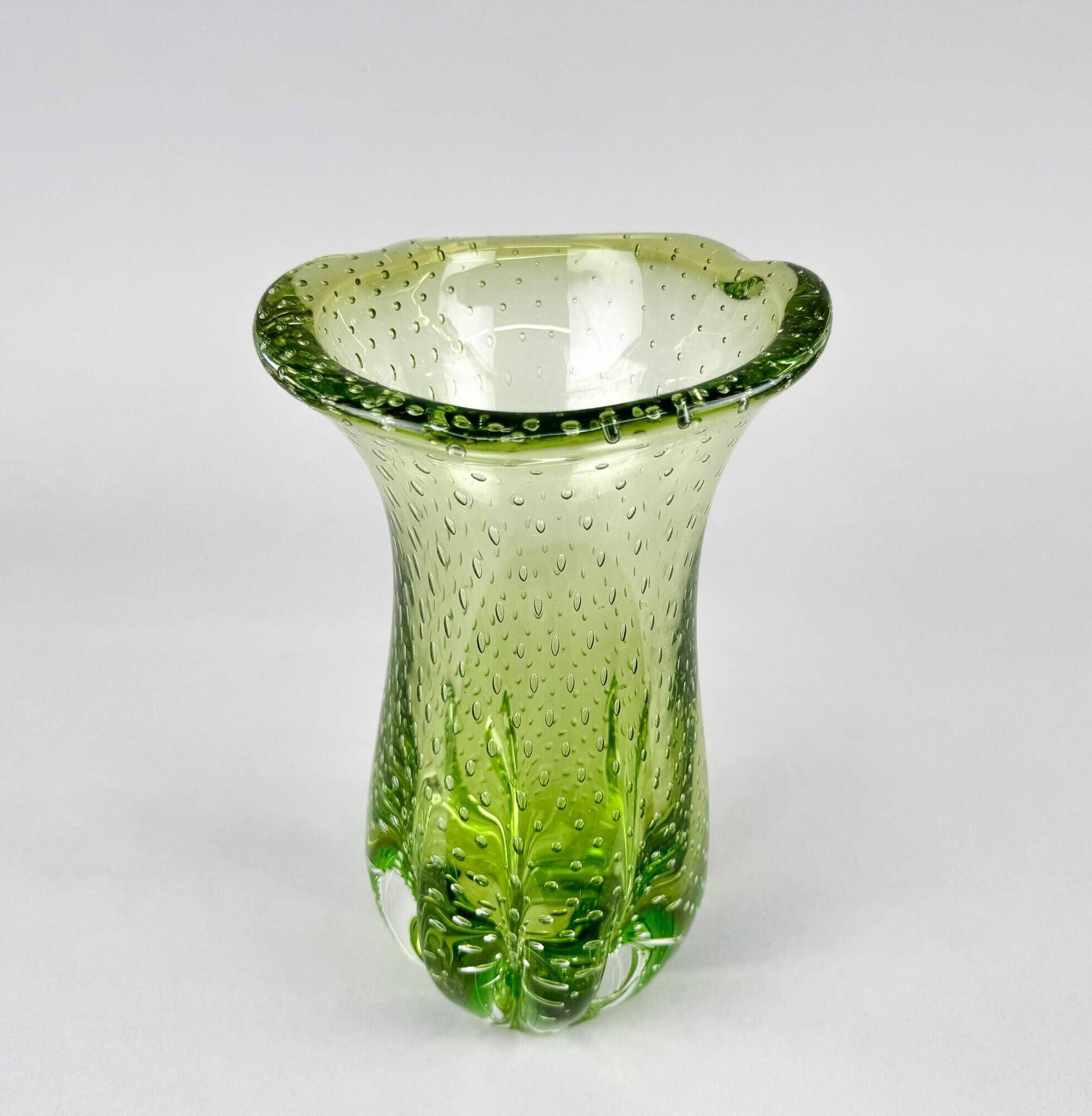Vintage Art Glass Vase by Hana Machovska, Czechoslovakia, 1960s