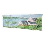 Peinture à l'huile Bretagne-Sud
