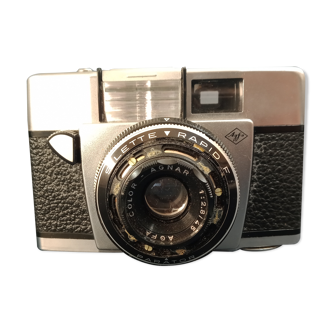 AGFA SILETTE Camera with Leather Bag Initial Function