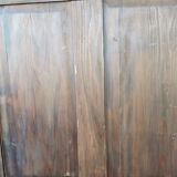 Library, wooden showcase