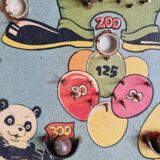 Old children's pinball toy game in original box
