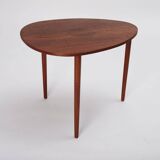 Set of Three Nesting Tables by Beder Trædrejeri, Denmark 1960s