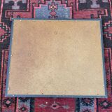 Vintage world map frame "World Map by Peter Schenk The Elder 1645-1715"