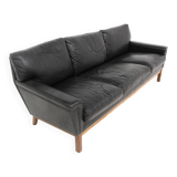Canapé scandinave "Åland" en cuir, Möbel-Ikéa, Suède, 1960