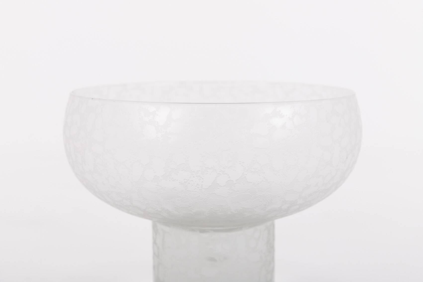 Italian design crystal bowl from 1980’s