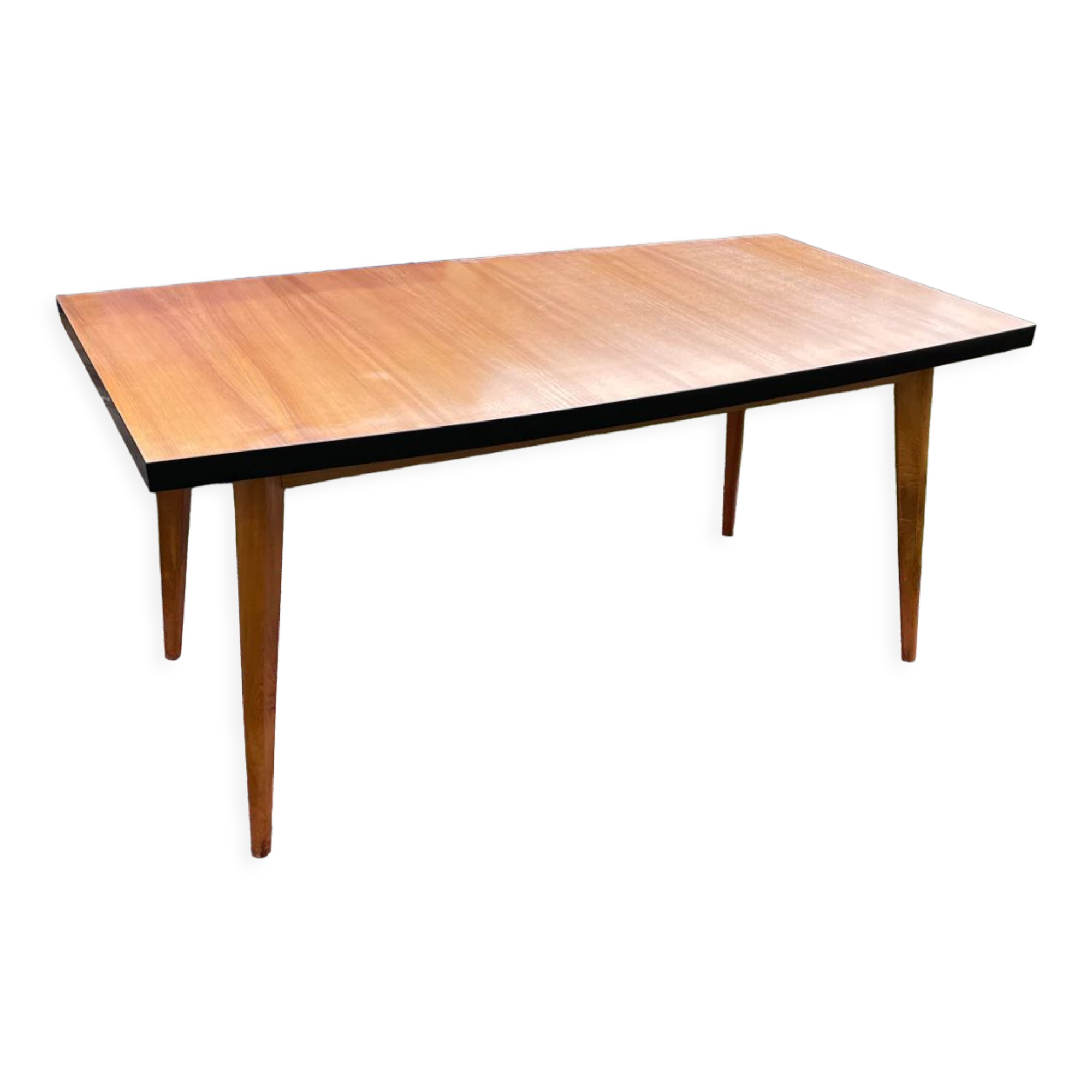 Vintage dining table designed by Charles Ramos from the 50s