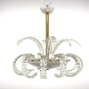 Carl Fagerlund pendant light for Orrefors, Sweden, 1950