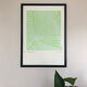Structure 1995. kinetic lithograph signed c. du plessis
