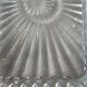 Coupelle rectangulaire en verre taillé 14,5x9,5cm