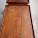 Pair of bedside tables in walnut 19th
