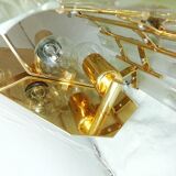 Glass wall sconce "Paolo Venini". 1970s