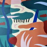 Acrylic painting on canvas - Woodland Dream