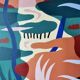 Peinture acrylique sur toile - Songe boisé