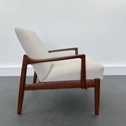 Fauteuil lounge vintage danois en teck, 1970