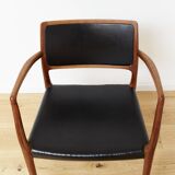 Chaise Niels Otto Møller n°65 pour JL Møller