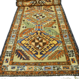Tapis persan de tribu hezareh  2, 92m x 0, 76m