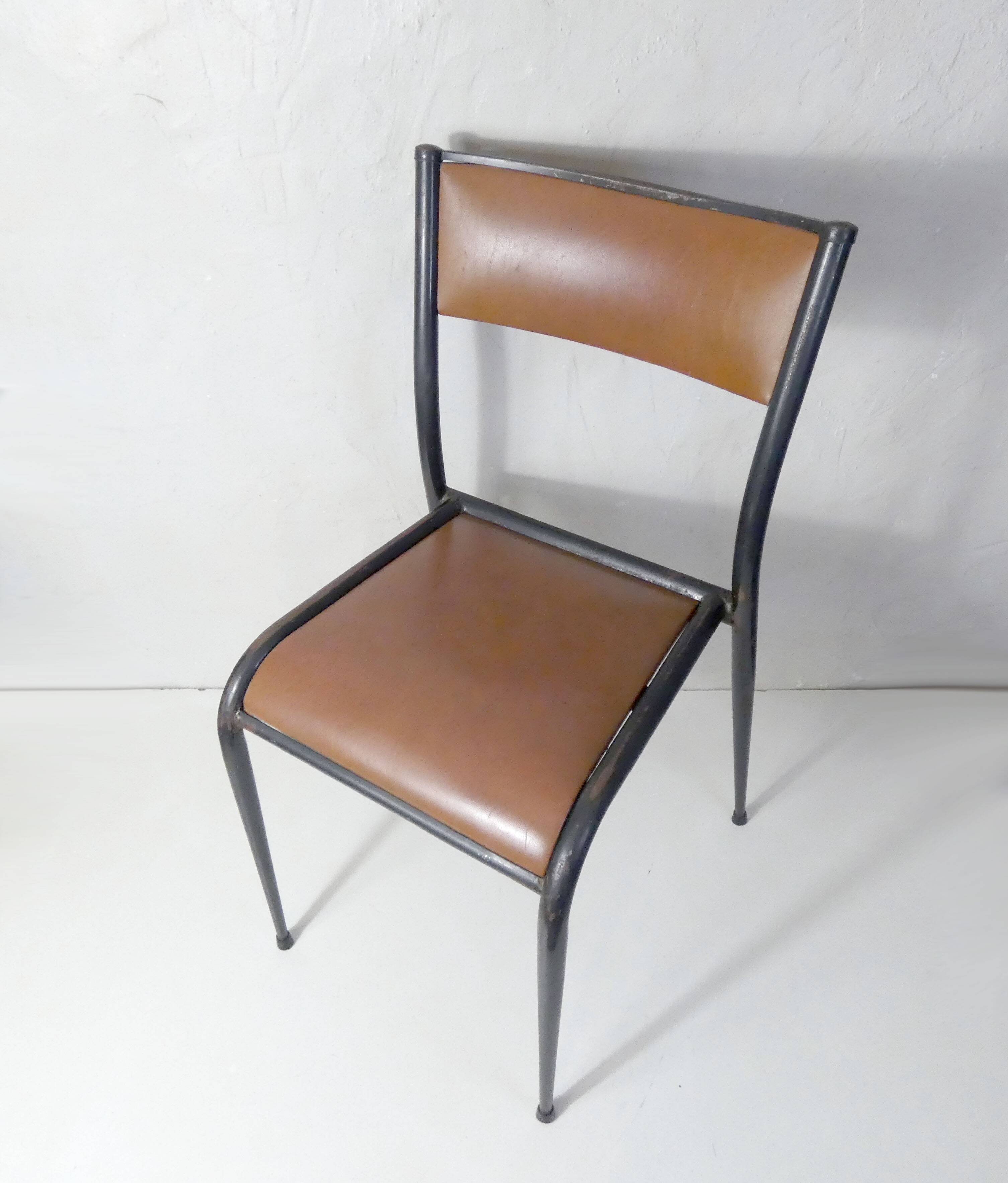 Old school chair adult format vintage skai