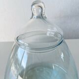 Large glass bottle, apothecary candy box