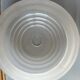 Translucent glass saucer suspension