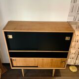 Scandinavian teak library