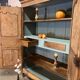 Norman wedding cabinet in raw oak 19th century