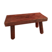Repose pied en bois vintage